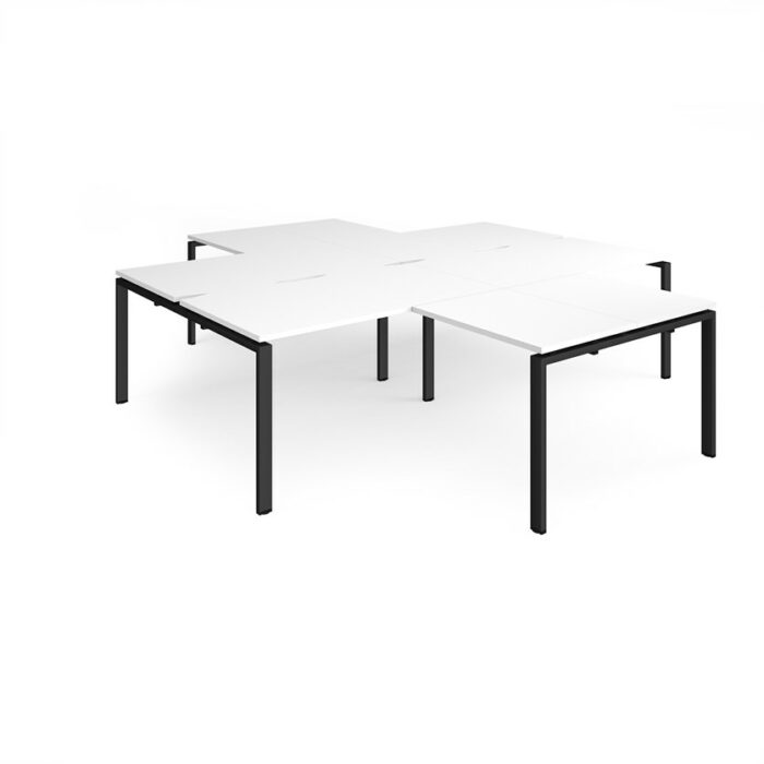DAMS Adapt back to back 4 desk cluster return desks-26096