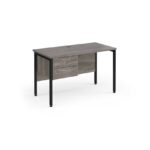 DAMS Maestro 25 straight desk with 2 drawer pedestal-26632