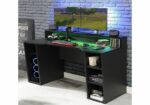 FLAIR POWER X GAMING DESK WITH COLOUR CHANGING LED LIGHTS-27410