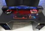 FLAIR POWER X GAMING DESK WITH COLOUR CHANGING LED LIGHTS-27407