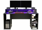 FLAIR POWER X GAMING DESK WITH COLOUR CHANGING LED LIGHTS-0