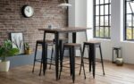 Julian Bowen Grafton Backless Bar Stool-25497
