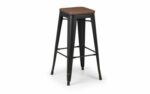Julian Bowen Grafton Backless Bar Stool-0