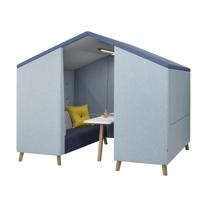 Verco Jensen Hut Seating Booth - 6 Seater-27789