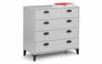 Julian Bowen Lakers Locker 4 Drawer Chest-25552