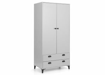 Julian Bowen Lakers Locker 2 Door Wardrobe-0