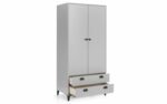 Julian Bowen Lakers Locker 2 Door Wardrobe-25558