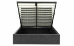 Julian Bowen Langham Scalloped Headboard Storage Bed - Grey-25578