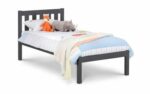 Julian Bowen Luna wooden Bed - Anthracite -0