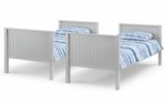 Julian Bowen Maine Bunk Bed - Dove Grey-25631