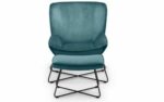 Julian Bowen Mila Velvet Accent Chair & Stool -25709