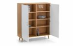 Julian Bowen Moritz 4 Door Cabinet - Oak-25787