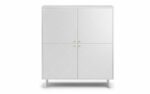 Julian Bowen Moritz 4 Door Cabinet - White-25793