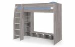 Julian Bowen Nebula Gaming Bed with Desk - Grey-25814