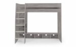 Julian Bowen Nebula Gaming Bed with Desk - Grey-25815
