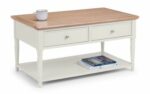 Julian Bowen Provence 2 Drawer Coffee Table-25937
