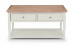 Julian Bowen Provence 2 Drawer Coffee Table-25936