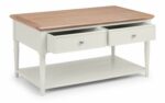 Julian Bowen Provence 2 Drawer Coffee Table-25934