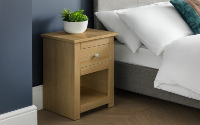julian bowen Radley Bedside - Waxed Pine-25867