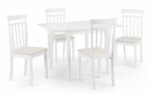 Julian Bowen Rufford Extending Dining Table - White-25975