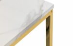 Julian Bowen Scala Gold Dining Table-26023