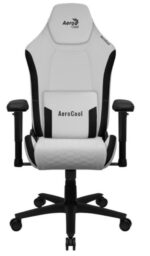 Aerocool Crown Notability Gaming Chair - Moonstone White-0