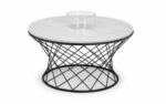 Julian Bowen Trevi Real Marble Coffee Table-0