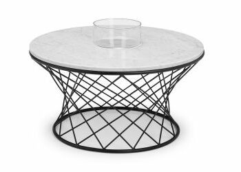 Julian Bowen Trevi Real Marble Coffee Table-0