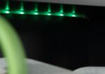 FLAIR POWER W GAMING DESK WITH COLOUR CHANGING LED LIGHTS-27394