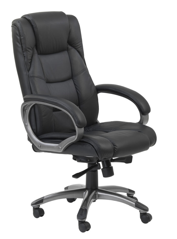 Dorel Alphason Northland Leather Soft Feel High Back Executive Chair - Black-0