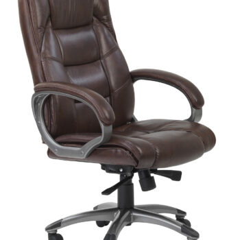 Dorel Alphason Northland Leather Soft Feel High Back Executive Chair - Brown-0