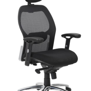 Dorel Alphason Portland Synchro Mesh Executive Chair - Black-0