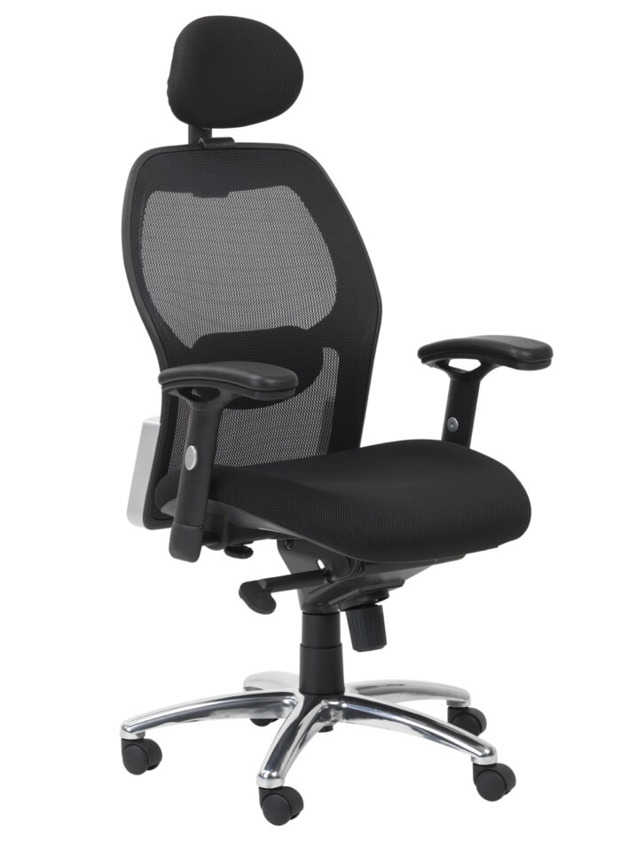 Dorel Alphason Portland Synchro Mesh Executive Chair - Black-0