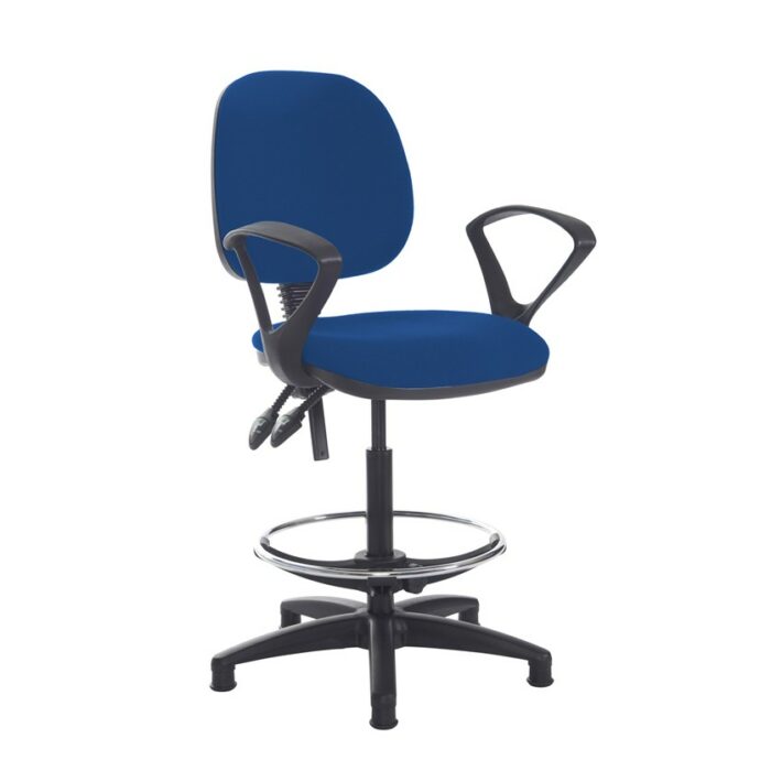 Dams Jota draughtsmans chair with fixed arms -28494