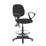 Dams Jota draughtsmans chair with fixed arms -0