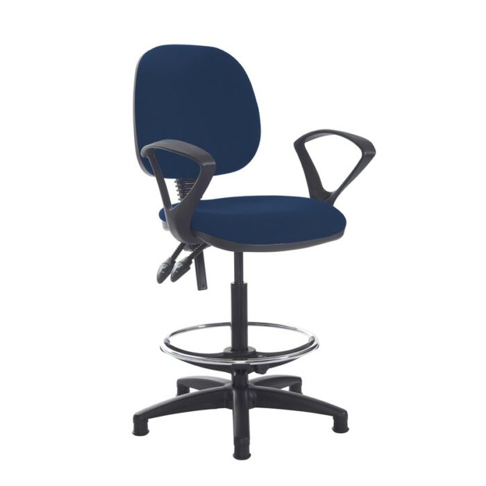 Dams Jota draughtsmans chair with fixed arms -28503