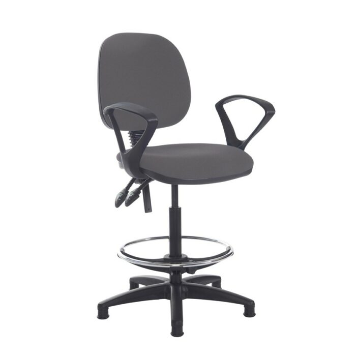Dams Jota draughtsmans chair with fixed arms -28504