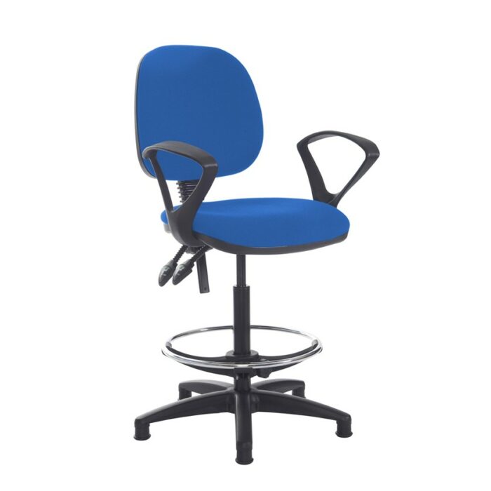 Dams Jota draughtsmans chair with fixed arms -28505
