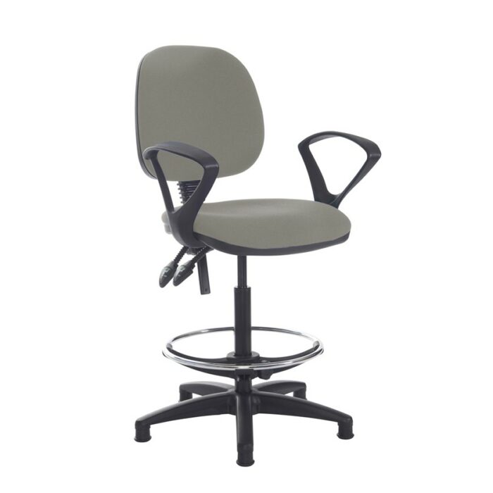 Dams Jota draughtsmans chair with fixed arms -28490