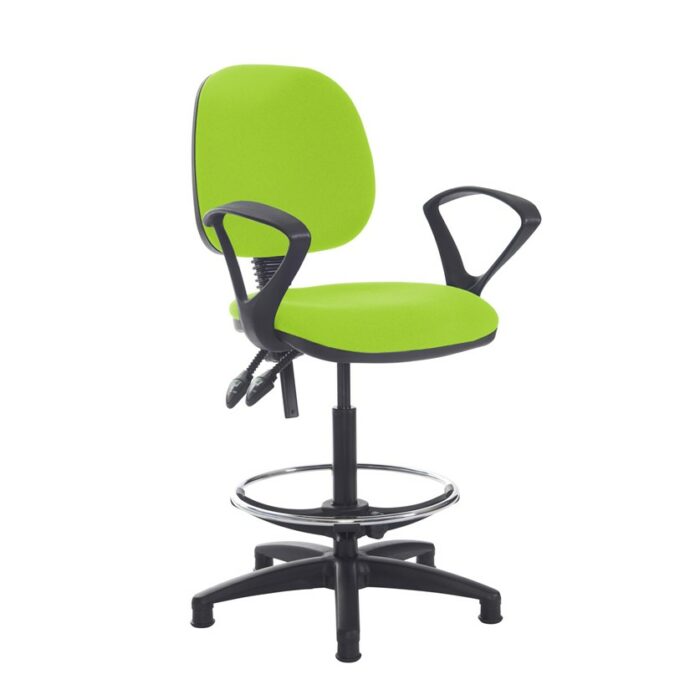Dams Jota draughtsmans chair with fixed arms -28493