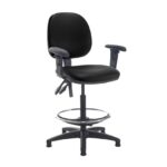 Dams Jota draughtsmans chair with adjustable arms-28533
