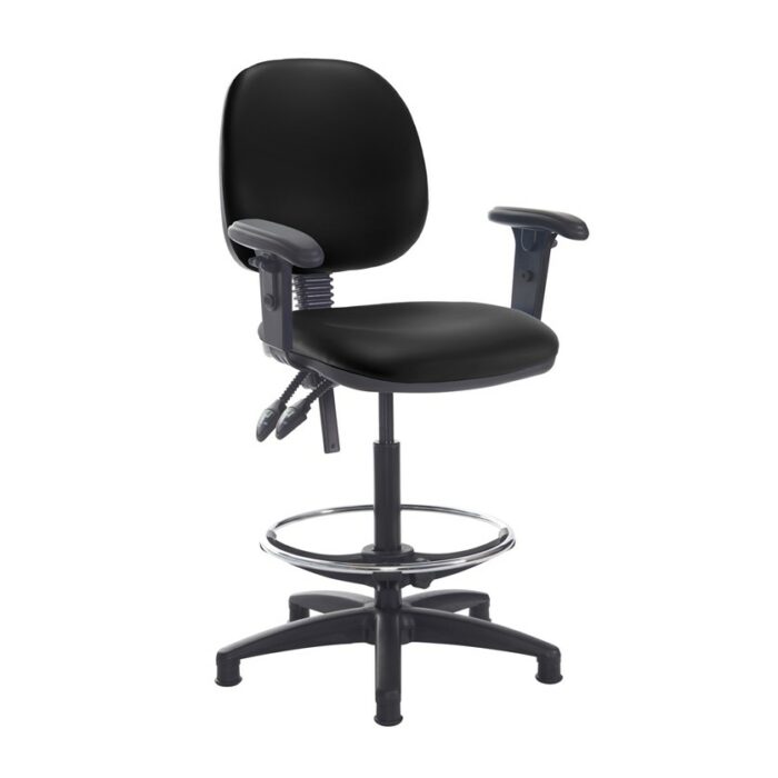 Dams Jota draughtsmans chair with adjustable arms-28533