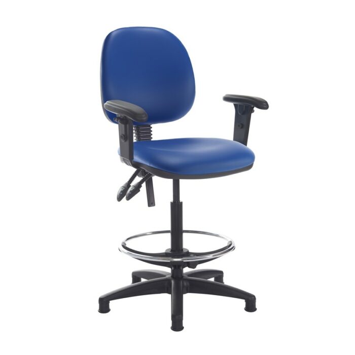 Dams Jota draughtsmans chair with adjustable arms-28527