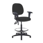 Dams Jota draughtsmans chair with adjustable arms-0