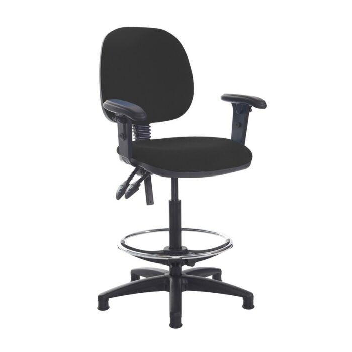 Dams Jota draughtsmans chair with adjustable arms-0
