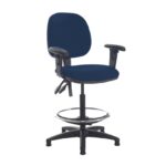Dams Jota draughtsmans chair with adjustable arms-28541