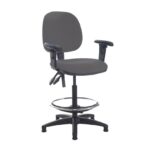 Dams Jota draughtsmans chair with adjustable arms-28529