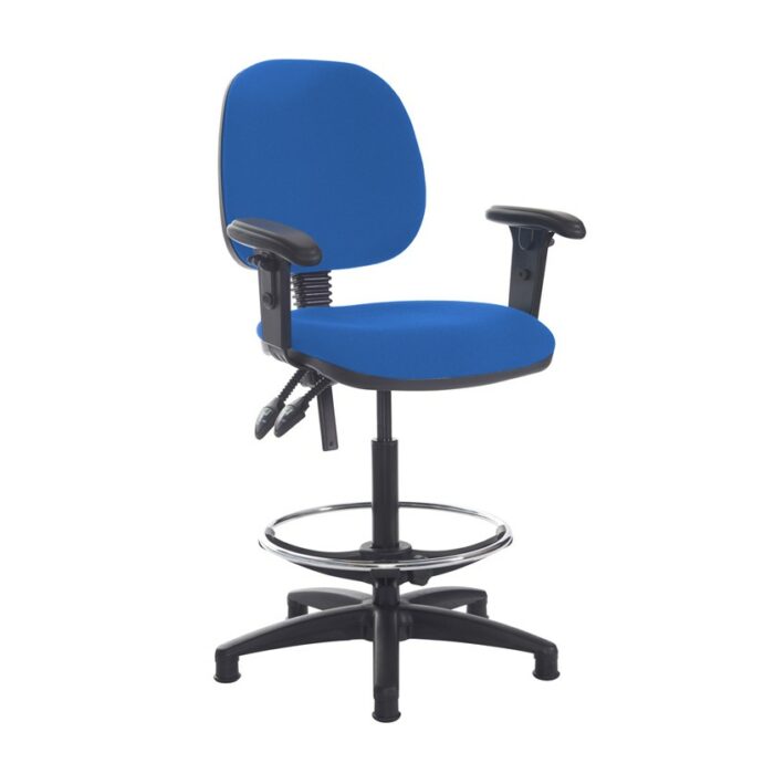 Dams Jota draughtsmans chair with adjustable arms-28525