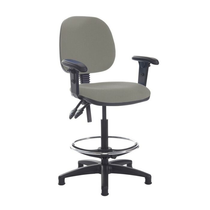 Dams Jota draughtsmans chair with adjustable arms-28535