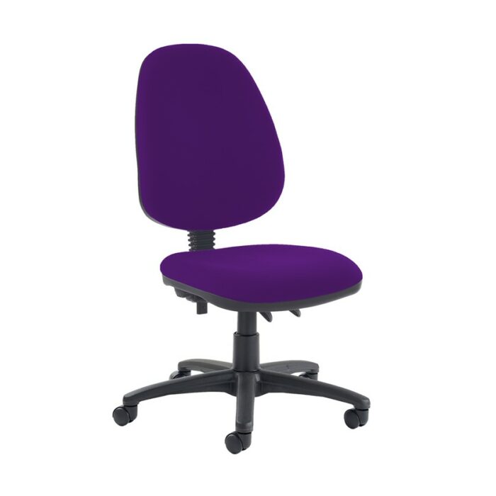 DAMS Jota high back PCB operators chair with no arms-28632